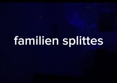 Familien splittes